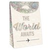 Big Dot of Happiness World Awaits - Travel Themed Gift Favor Bag- Party Goodie Boxes- Set of 12 - 3 of 4