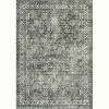 Non-Slip Non-Shedding Washable Rug - Low Pile Traditional Distressed Retro Carpet Soft Floral Print Mat for Dining Room Bathroom Kitchen - 2 of 4