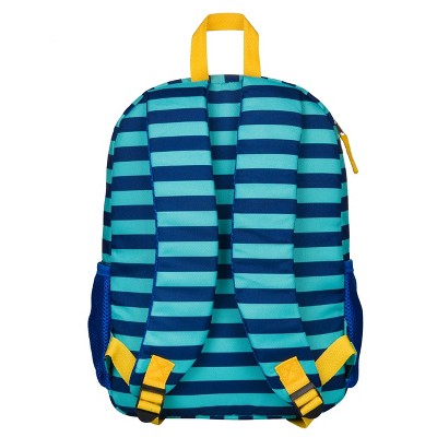 Wildkin Kids Recycled Eco Backpack - Blue Stripes : Target