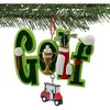 Kurt Adler Resin Ornament for Christmas Tree, Golf - 2 of 3