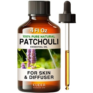 KUKKA Patchouli Essential Oil 100% Pure & Natural - 4 Fl Oz - 1 of 4