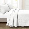 Lush Décor Medallion Scallop Bedspread Bedding Set - 4 of 4