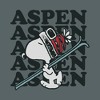 Men's Peanuts Aspen Short Sleeve Graphic T-Shirt - Balsam Green - 2 of 4