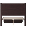 AFI Furnishings NoHo Platform Bed F with Foot Drawer ES - 4 of 4