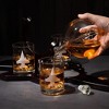 The Wine Savant Fighter Jet Globe Design Whiskey & Wine Decanter Set Includes Fighter Jet Whiskey Glasses, Beautiful Home Decor - 850 ml - 4 of 4