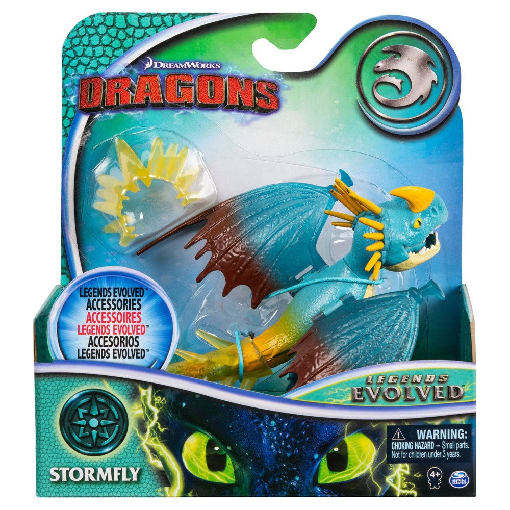UPC 778988288917 product image for DreamWorks Dragons Legends Evolved Stormfly Dragon Action Figure with Clip-on Ac | upcitemdb.com