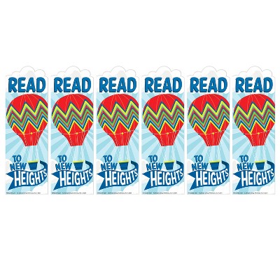 Eureka® Hot Air Balloon New Heights Bookmarks, 36 Per Pack, 6 Packs