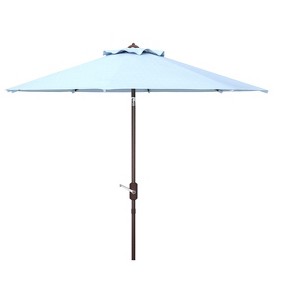 UV Resistant Ortega 9 Ft Auto Tilt Crank Umbrella - PAT8001 - Safavieh - 1 of 3