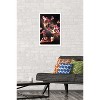 Trends International James Booker - Galaxy Laser Cats on Pizza Framed Wall Poster Prints - 2 of 4
