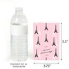 Big Dot of Happiness Paris, Ooh La La - Paris Themed Baby Shower or Birthday Party Thank You Cards (8 count) - 3 of 4