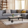 Boraam Prescott Rectangular Coffee Table Natural - 2 of 4
