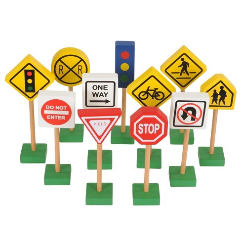 Creative Minds International Traffic Signs - Set Of 11 : Target