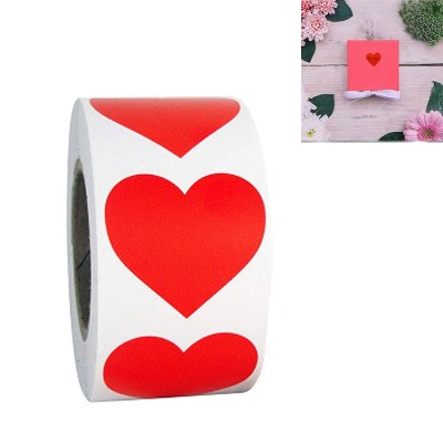 Love Sticker Label Gift Decoration Sealing Sticker, Size: 2.5cm / 1 inch(F-01)
