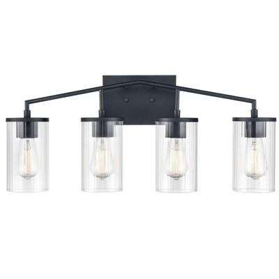 Millennium Lighting Beverlly 4 - Light Vanity in  Matte Black
