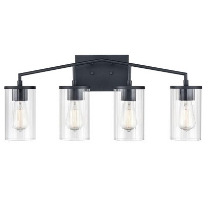 Millennium Lighting Beverlly 4 - Light Vanity In Matte Black : Target