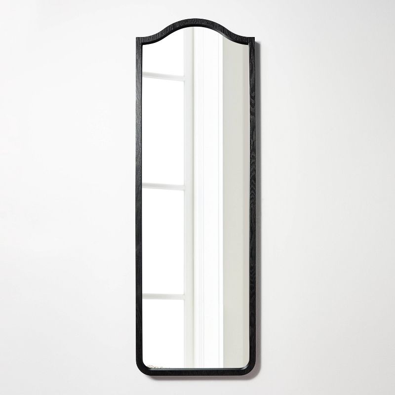 20&#34; x 60&#34; Shield Floor FSC Ash Wood Mirror Black - Threshold&#8482; designed with Studio McGee, 1 of 6