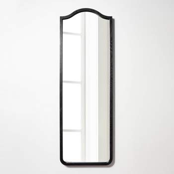 20" x 60" Shield Floor FSC Ash Wood Mirror Black - Threshold™ designed with Studio McGee