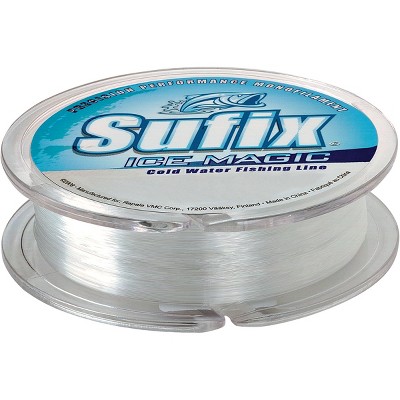 Sufix Ice Magic Fishing Line 1 lb (Clear)