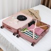 Badgley Mischka Contour Expandable Hardside Checked 3pc Luggage Set - 4 of 4