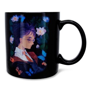 Silver Buffalo Harry Potter and Hermione Granger Anime-Style Ceramic Mug | Holds 20 Ounces - 1 of 4