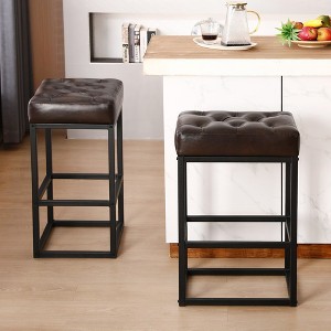 30"H Crafted Choice Bar Stool (Set of 2) - 1 of 4