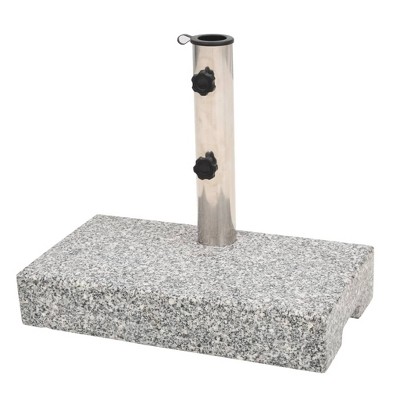 VidaXL Parasol Base Granite Rectangular 55.1 lb