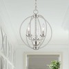 Livex Lighting Arabella 3 - Light Chandelier in  Brushed Nickel - 3 of 4
