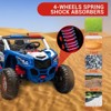 Kids Ride On UTV Car, two-seater with remote control, four-wheel drive off-road capability, spring suspension – a perfect gift for children. - 3 of 4