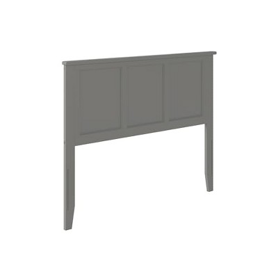 AFI Furnishings Madison Full Headboard with Turbo Charger in Grey