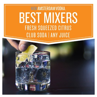 New Amsterdam Peach Flavored Vodka - 375ml Bottle