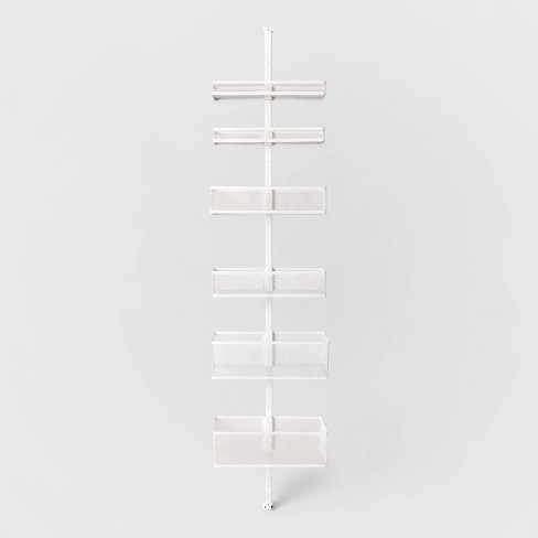 Over The Cabinet Tiered Storage Matte White - Brightroom™ : Target