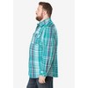 KingSize Men's Big & Tall Signature Plaid Flannel Shirt - 4 of 4