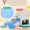 5-Piece Activity Play Set, Toddler Indoor Climb and Crawl Activity Playset, Lightweight and Safe Foam Blocks, for 1-3 Year Olds Baby - 2 of 4