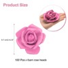 Unique Bargains Realistic Appearance Soft Texture Artificial Flower 100 Pcs - 2 of 4