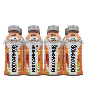 BODYARMOR Peach Mango LYTE Sports Drink - 8pk/12 fl oz Bottles - 1 of 4