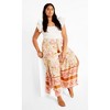 Women's Plus Size Sky Pant - ivory | CITY CHIC - 2 of 4