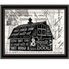 HomeRoots SIMPLE & GOOD BARN Black Framed Print Wall Art - 4 of 4