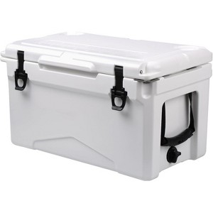 MaseiKar 25/30/35/40 Quart Rotomolded Cooler - 100+ Hrs Ice Retention, UV Resistant, 310LB Capacity, Leakproof for Camping, Beach, Tailgating - 1 of 4