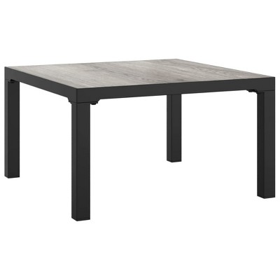 vidaXL Durable Outdoor Patio Coffee Table - Perfect for Garden and Porch Use, Made from Sturdy DPC and Powder-Coated