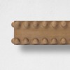 Large Beaded Wood Floating Wall Shelf: Rustic MDF Storage - American Art Decor - 4 of 4