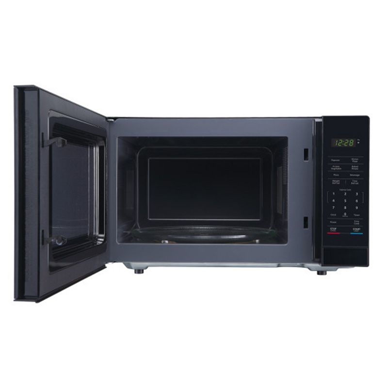Magic Chef MC110MB Countertop Microwave Oven, Standard Microwave with Auto-defrost Feature for Kitchen Spaces, 1,000 Watts, 1.1 Cubic Feet, Black, 5 of 7