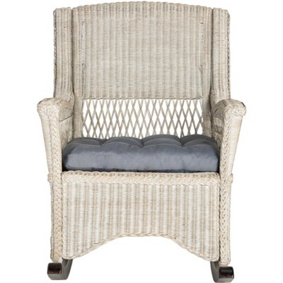 Aria Rocking Chair - Antique/Grey - Safavieh