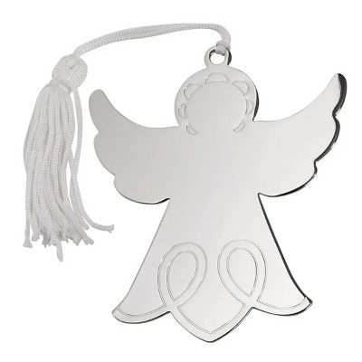 Slickblue Beautiful 4" x 3" Angel Ornament - Ideal for Christmas Tree Decoration - Festive Holiday Season Accent
