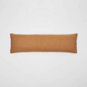 Lumbar Heavyweight Linen Blend Throw Pillow - Casaluna™