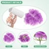 Unique Bargains Plastic Durable Realistic Reusable Silk Hydrangea Flowers with Stems for Home Decor/Wedding 9.84 In - 2 of 4