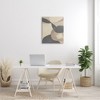 Stupell Industries Modern Beige Boho Abstract Overlapping Shapes Canvas Art, 24" x 30" - 3 of 4