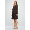 WEST K Women's Cataleya Smocked Long Sleeve Tiered Dress - 2 of 4