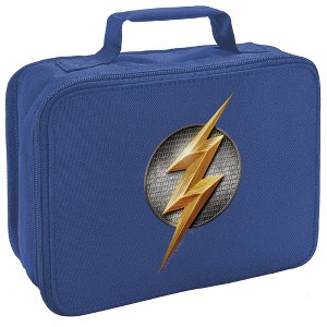Justice League Flash Logo Insulated Soft Sided Lunch Box - 1 of 4