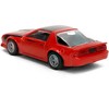 1985 Chevrolet Camaro Red with Black Top and Stripes "Collection" Series 1/64 Diecast Model Car by Majorette - 3 of 4