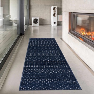 Hauteloom Tigrican Navy 2335 Area Rug